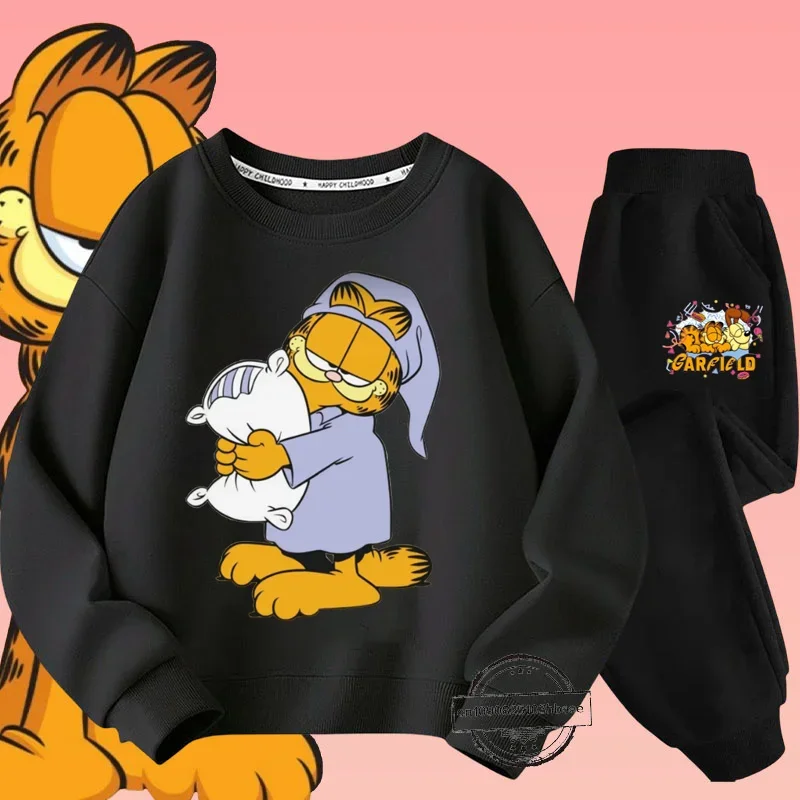 Толстовка с круглым вырезом для мальчиков и девочек Осень-зима