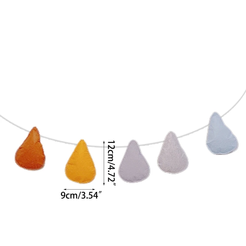 Реквизит для фотосъемки новорожденных фетровый реквизит позирования с каплями