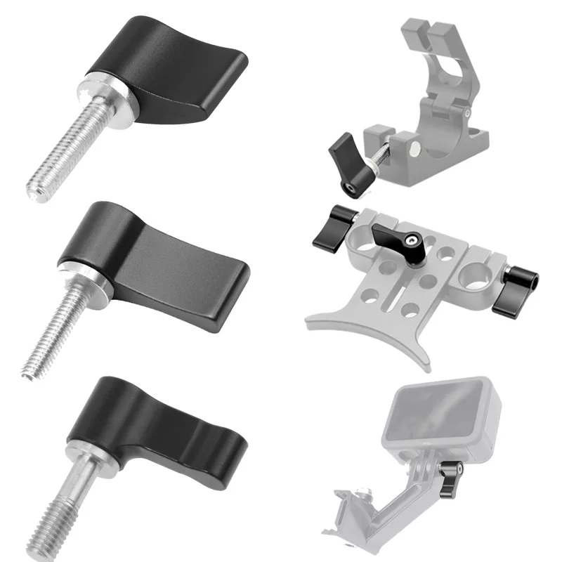 Алюминиевый L-образный затягивающий ручной винтовой фиксатор 7-образная