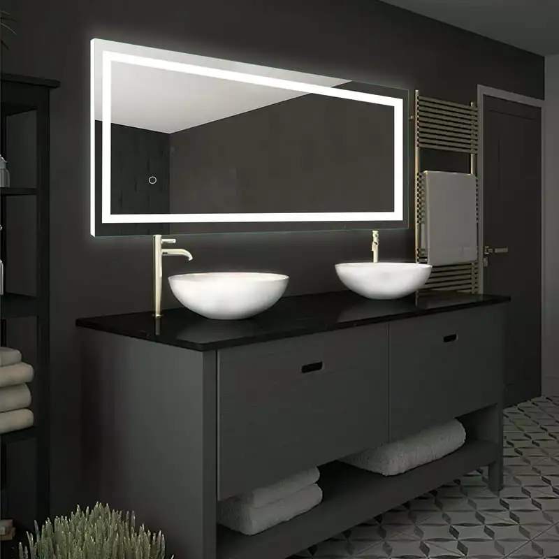 

Full-Length Mirror Standing Mirror 63"x16",White