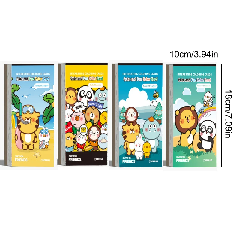 Мини-блокнот для рисования блокнот акварельных красок книжки-раскраски