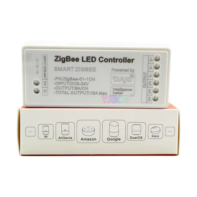 5V~24V Zigbee RGB LED Strip Controller 12V Smart Tuya 1CH 2CH 3CH 4CH 5CH Dimmer For Single Color /CCT/ RGB /RGBW/RGB+CCT Light enlarge