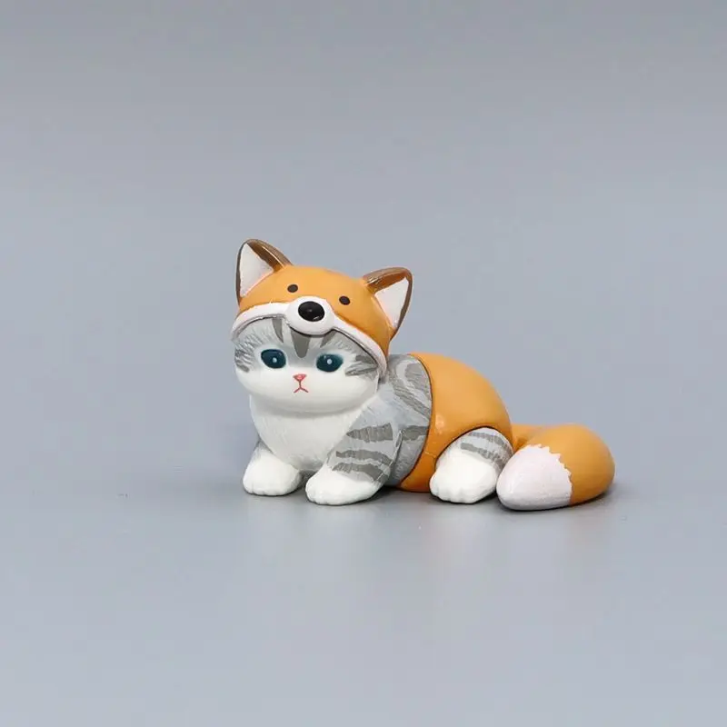 Фигурка кошки Mofusands панда кролик экшн-фигурка аниме перекрестная одевающаяся