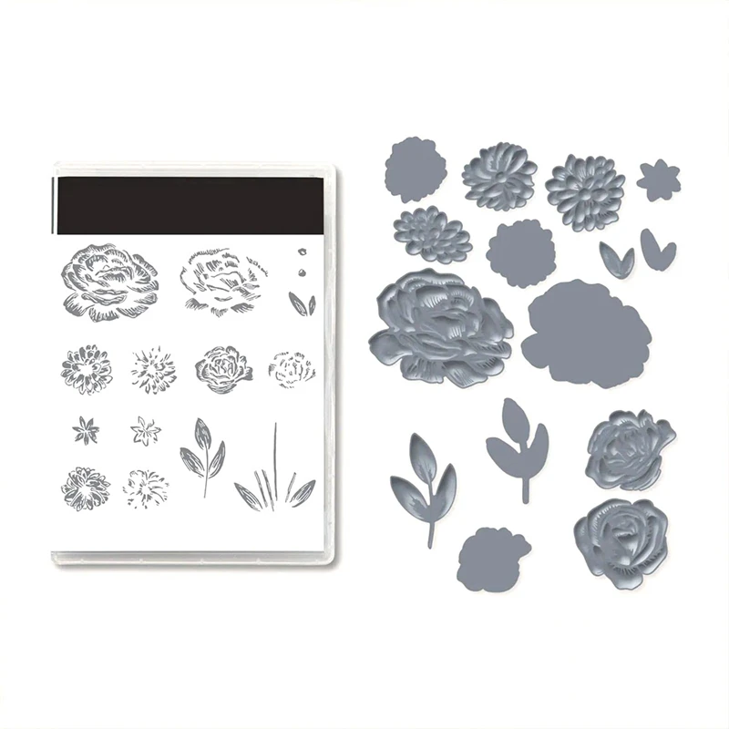 

Stamp And Dies For Card Making, DIY Scrapbooking Arts Crafts Stamping Card Silicone Stamp Decoration For Gifts (5606)