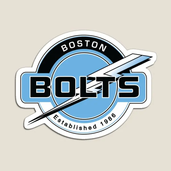 

Boston Bolts Logo Usl Magnet Cute Kids Decor Magnetic Funny Refrigerator Children Stickers for Fridge Organizer Baby Holder