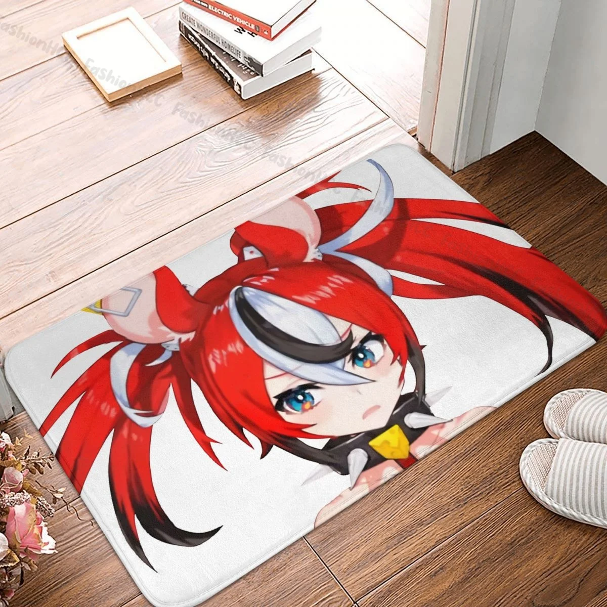 Hololive коробка для виртуальной хоста нескользящий дверной коврик ванной комнаты