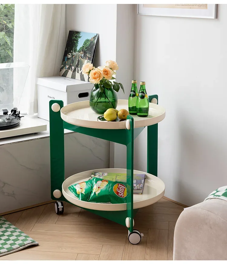 Скандинавская акриловая пластиковая прозрачная тележка для домашних животных