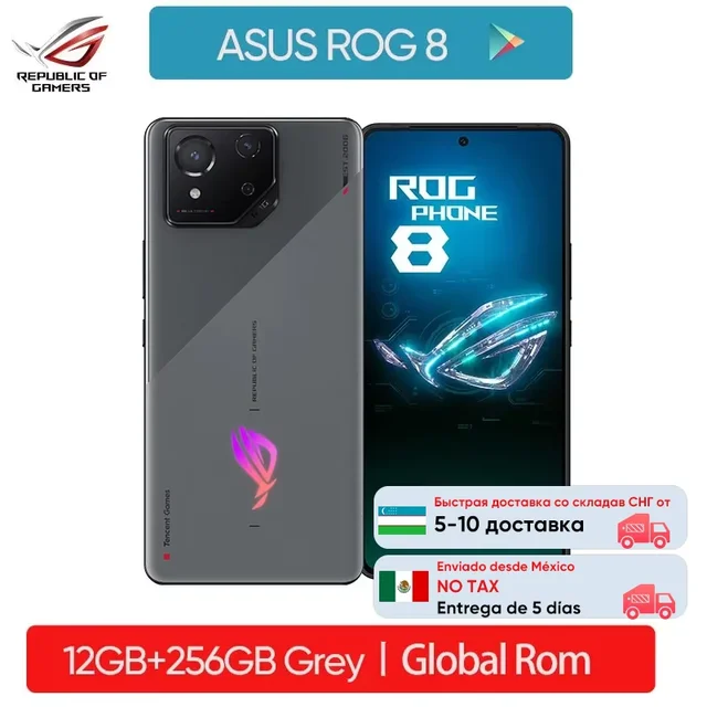 Оригинальный смартфон ASUS ROG Phone 8 Snapdragon 8 Gen 3 6,78