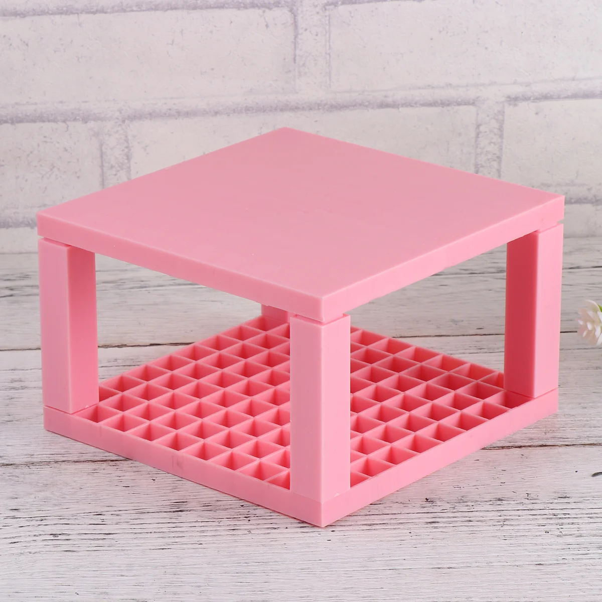 

96 Holes Para Guardar Pen Stand Storage Box Holder Organizer