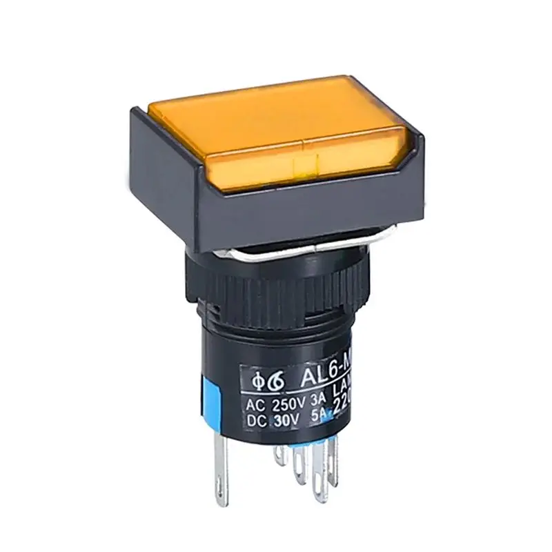 

Подсветка кнопочный переключатель 16мм