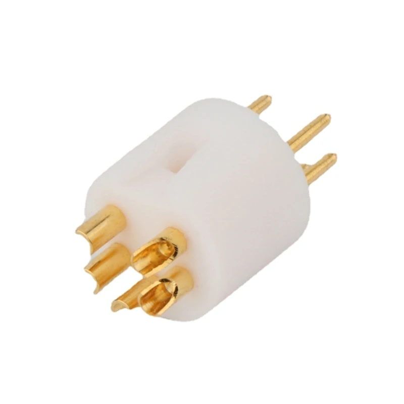 

Turnlabe 5pins DIN Gold Plated Connector Plug Male DIN Connector FOR REGA LINN E65C