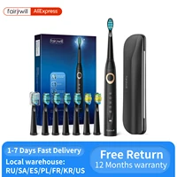 fairywill fw 508 sonic electric toothbrush rechargeable timer brush 5 modes fast charge tooth brush 8 brush heads for adults