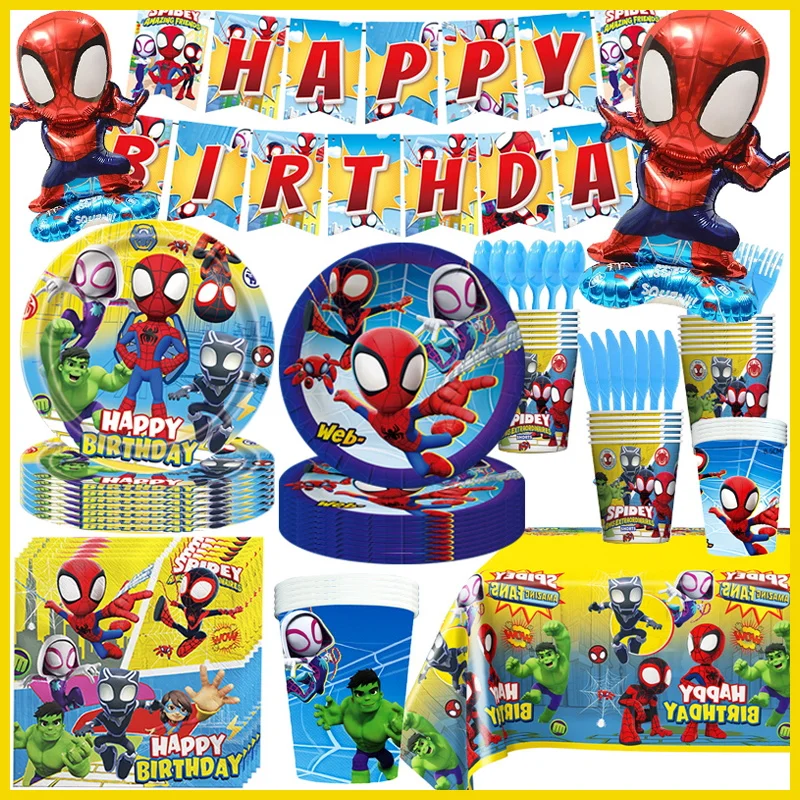 Spidey и его удивительные друзья украшения для дня рождения комплект