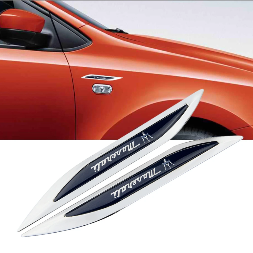 

Наклейка на заднюю эмблему крыла с логотипом Maserati GT ghiдоступ к cinquettropspring Levante Quattroporte Gran Туризм Cabrio автомобильные боковые наклейки