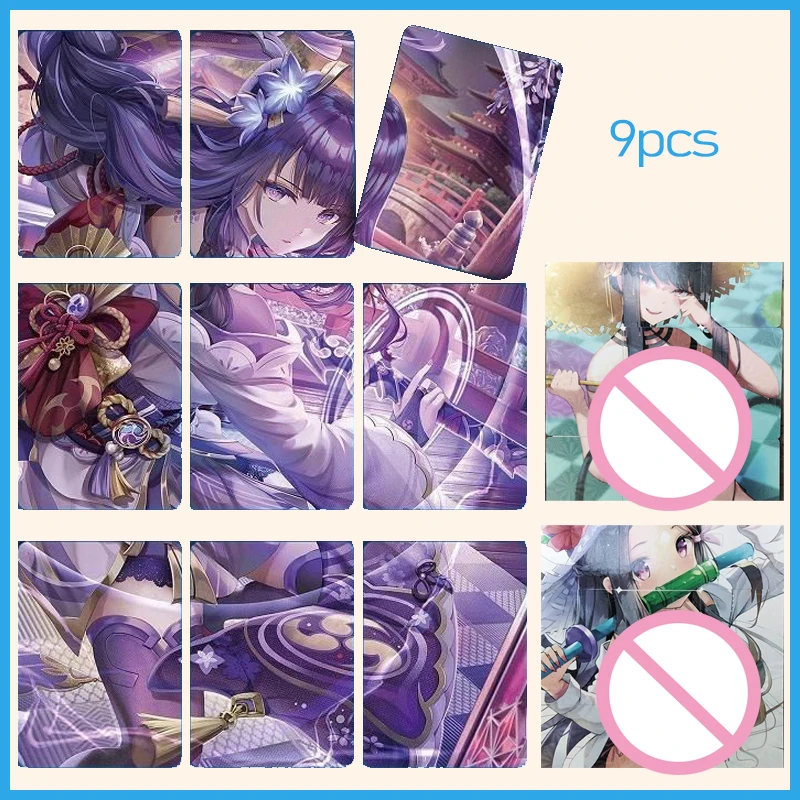 

Истории богини камадо незуко, головоломки, карты, бронзирующие аниме персонажи, коллекция, игровые карты, Рождественский подарок на день ро...