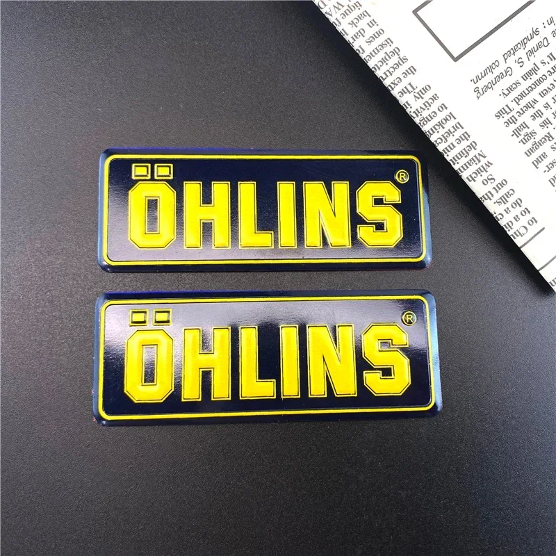 

Наклейка из алюминиевого сплава для выхлопных труб мотоцикла, 2 шт.