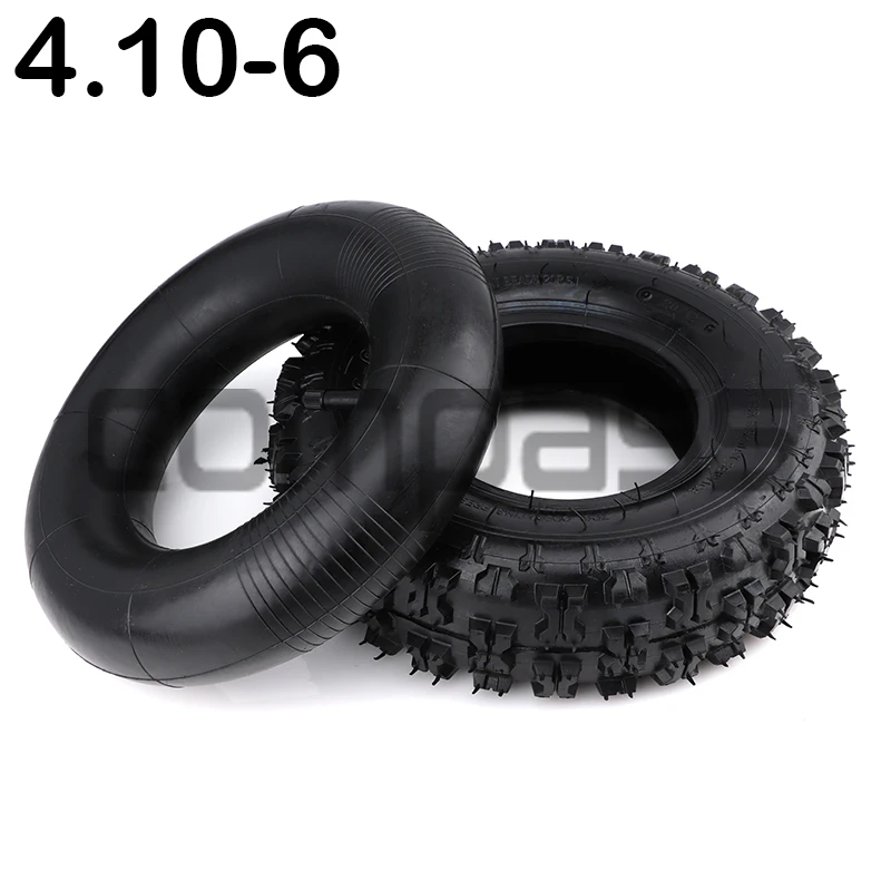 

tyre 4.10-6 tire inner tube Fit All Models ATV Go kart MIni Quad 47cc 49cc snowplow tires Snowmobile tires