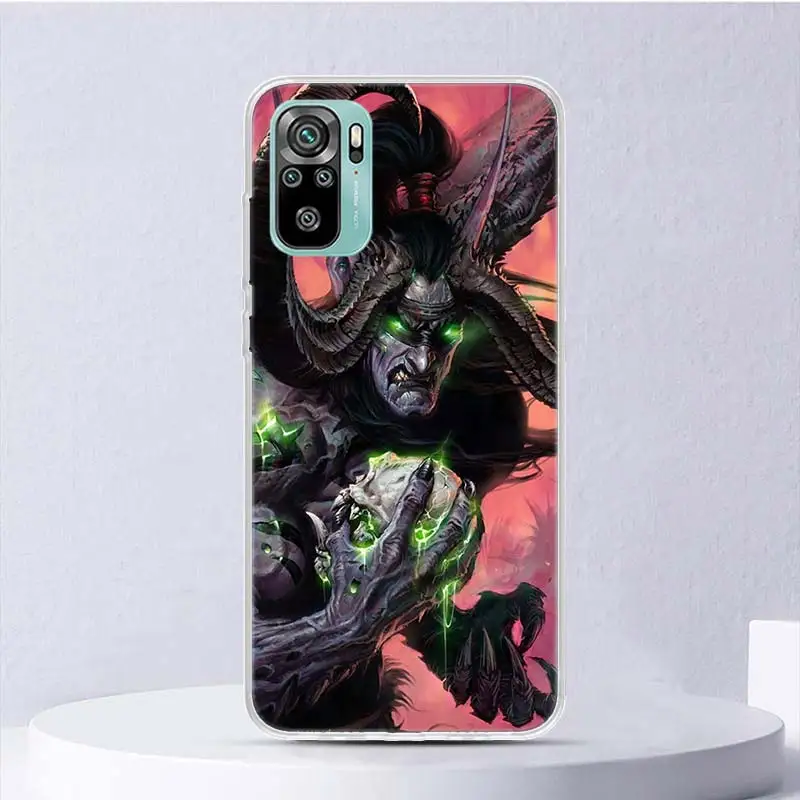 Мягкий Чехол W-World Of W-Warcraft W-Wow для Xiaomi Redmi 10 10A 10C 12 12C 9 9A 9C 9T чехол телефона 8 8A 7 7A 6 6A S2