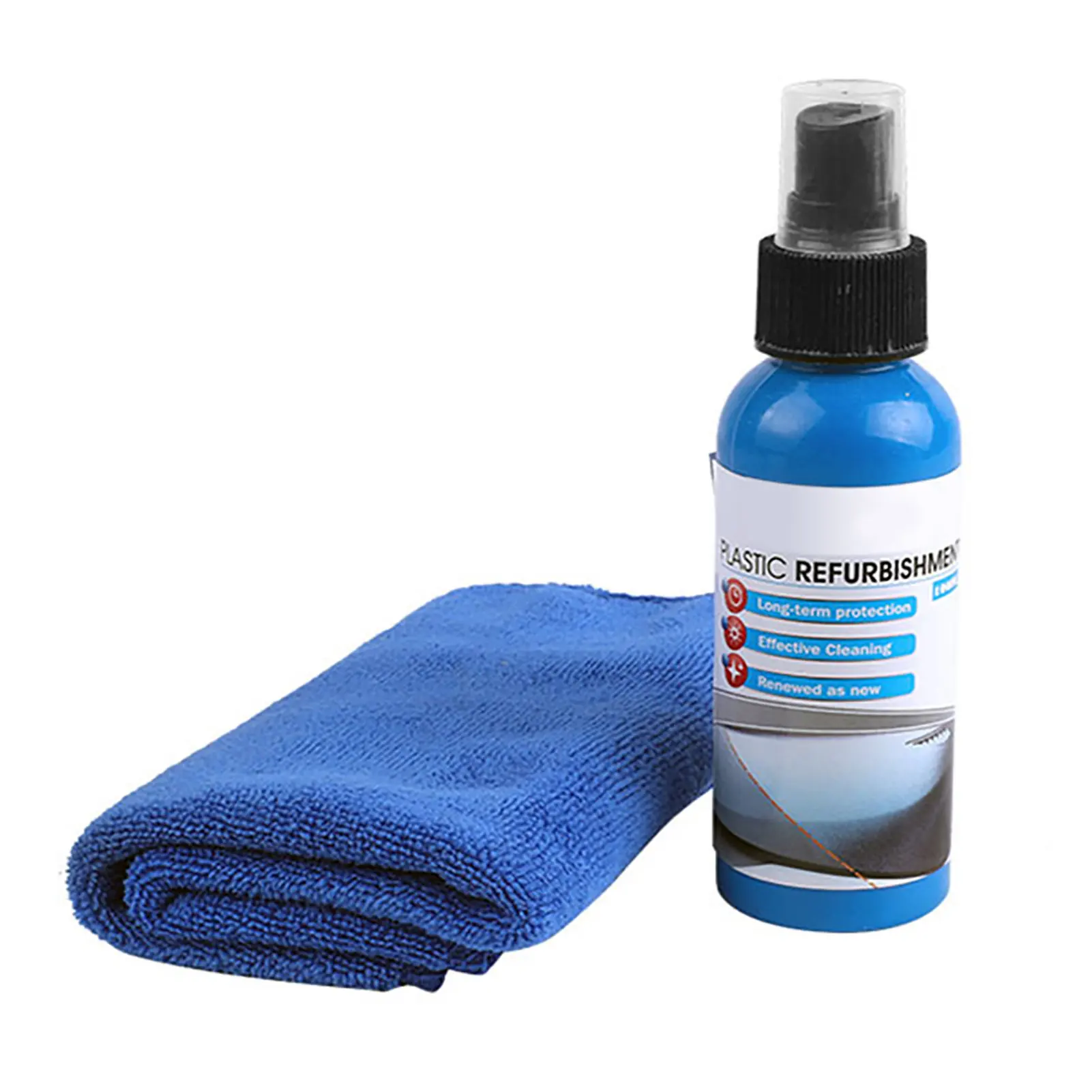 

100ml Car Instrument Panel Refurbishment Agent Car Interior Cleaner Maintenance For Dashboards Door Frames Door Panels Tires