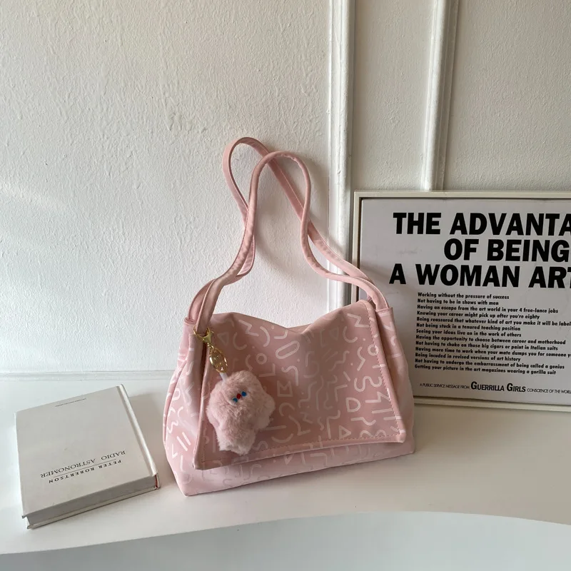 

Summer Commute Shoulder Bags For Women Brand Design Casual Underarm Small Square Bag Lady Pu Leather Fashion Handbag And Purse