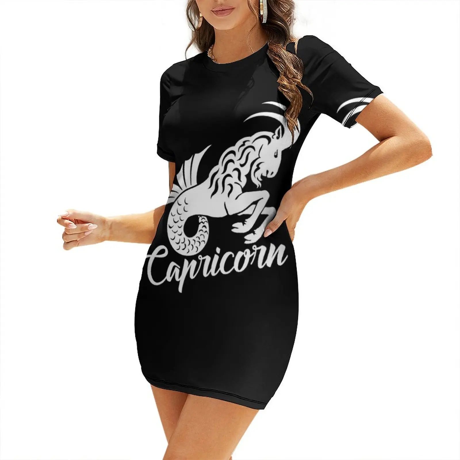 Женское платье с коротким рукавом свободное летнее повседневные платья