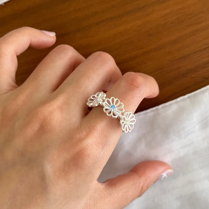 

Женское кольцо с тремя цветами KOFSAC, изысканное ювелирное изделие из стерлингового серебра 925 пробы, разноцветные циркониевые кольца, подарок для девушки