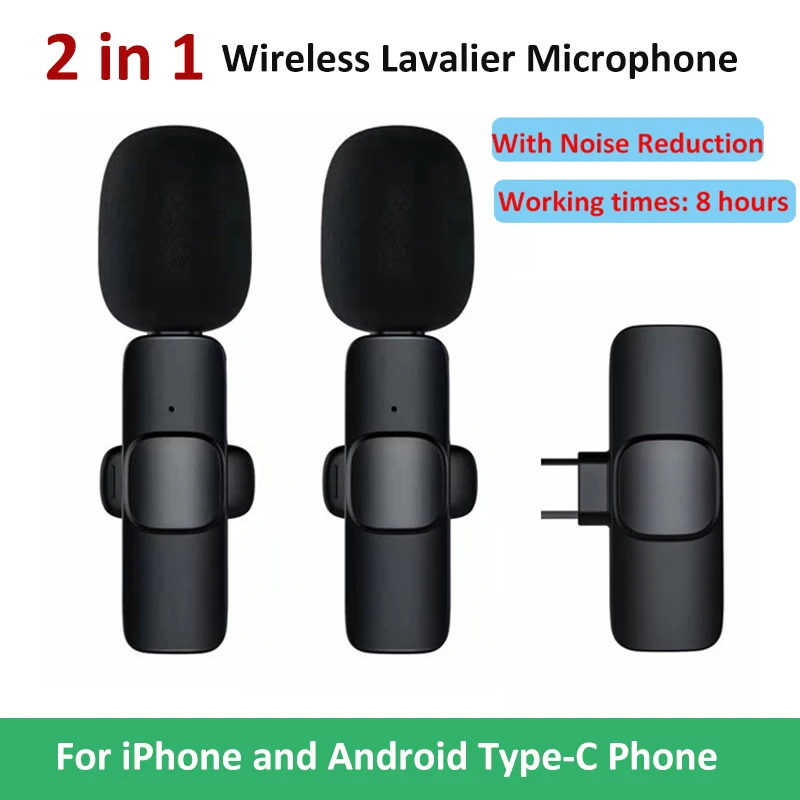 Micrófono inalámbrico con solapa para videojuegos, minialtavoz con Bluetooth, PARA Karaoke mezclador de sonido, para iphone y Android