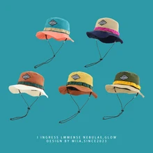 일본 빠른 건조 포장 가능한 모자, 어부 모자, 여성 여름 태양 걸이 가방, 등산 레저 휴가 바이저 분지 모자