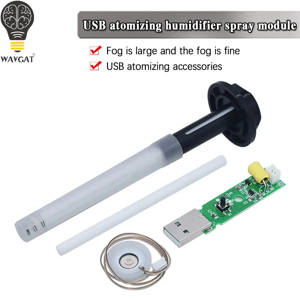 Atomization Module Spray Diy Experimental Equipment Parts Ultrasonic Integrated Drive Circuit Board Accessories