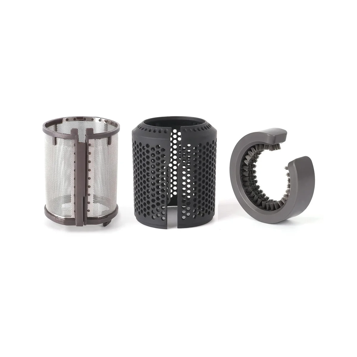 

Hair Dryer Inner Filter + Outer Filter Cage for Hair Dryer HD01 HD03 HD08 Models, with Filter Cleaning Brush C