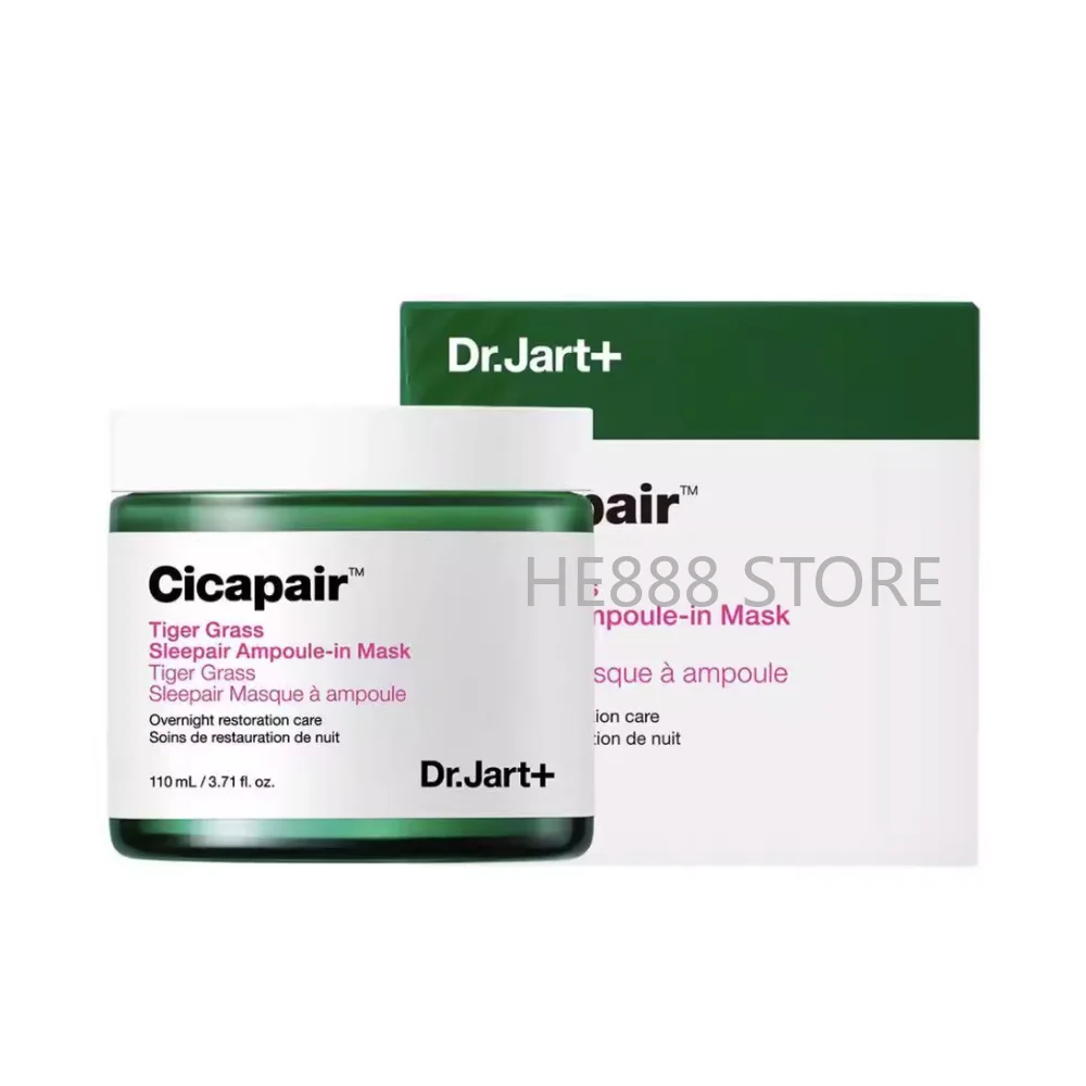 

Korean Dr. Jart+ Cicapair Tiger Grass Sleepair Ampoule-in Mask 110g Sleeping Mask Moisturizing Acne-treatment First Aid Skincare