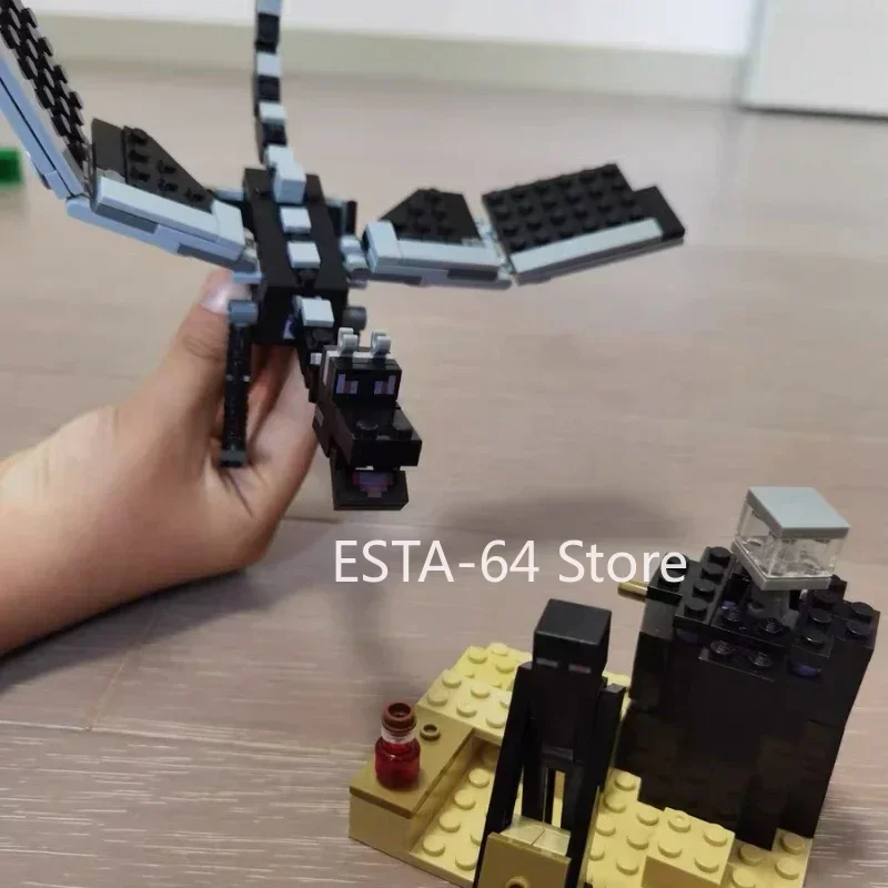 Игрушка-конструктор ender dragon подарок на день рождения