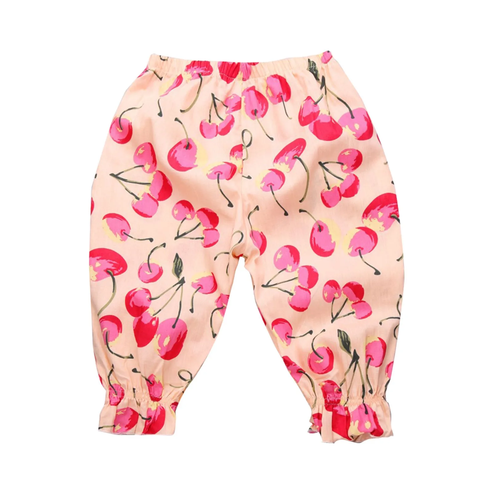 New Casual Polka Dot Fashion Floral Print Boys And Girls Mid Waist Cropped Floral Bloomers Clothes Size 6 New Casual Polka Dot Fashion Floral Print Boys And Girls Mid Waist Cropped Floral Bloomers Clothes Size 6