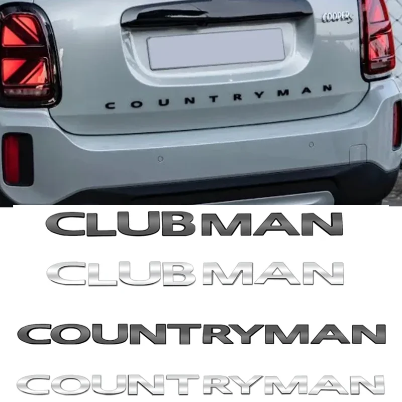 3D металлические автомобильные буквы с логотипом задней двери багажника эмблема