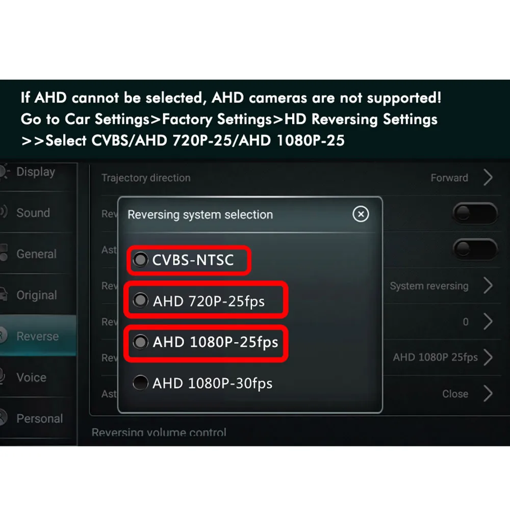 Фото AHD 1080P CVBS ночного видения IP68 водонепроницаемый 170-градусный объектив «рыбий глаз» резервная камера заднего вида для монитора автомобиля Android №3