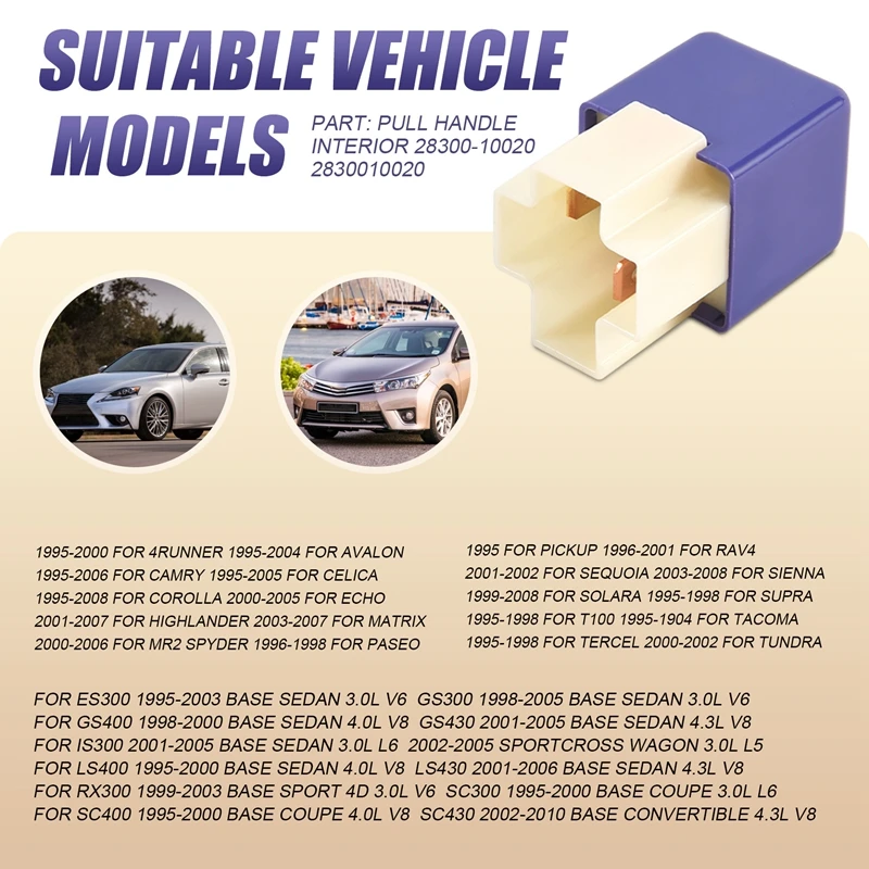 Автозапчасти реле стартера зажигания для Toyo-Ta Le-Xus 28300-10020 2830010020