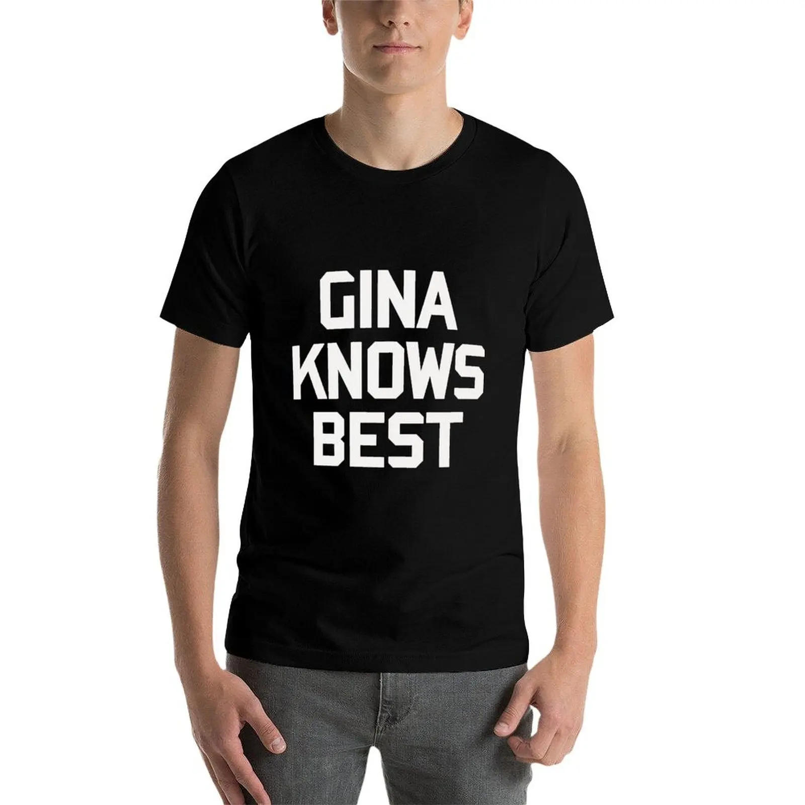 Фото Gina Knows Best - Футболка Brooklin 99, модная повседневная рубашка с короткими рукавами №4