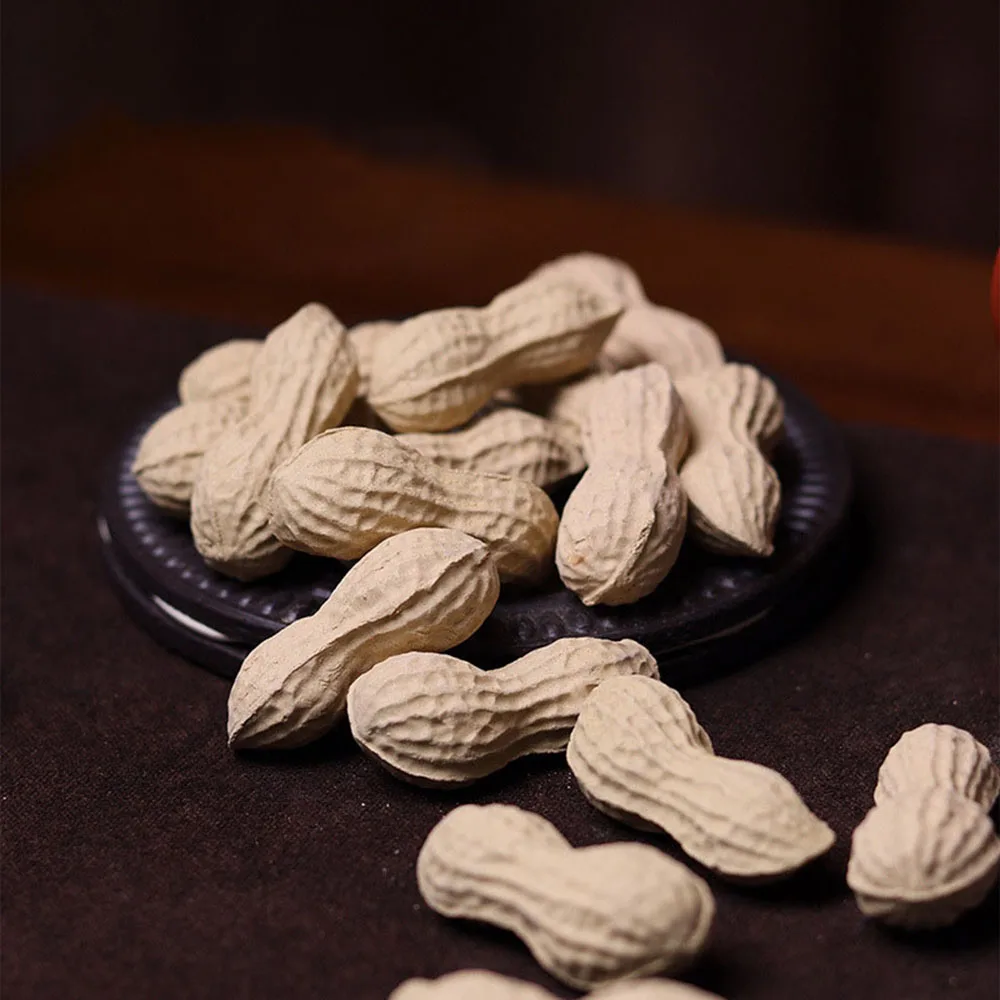 Керамическое Украшение Ручной Работы С Имитацией Арахиса Зеленые Вечные Фрукты