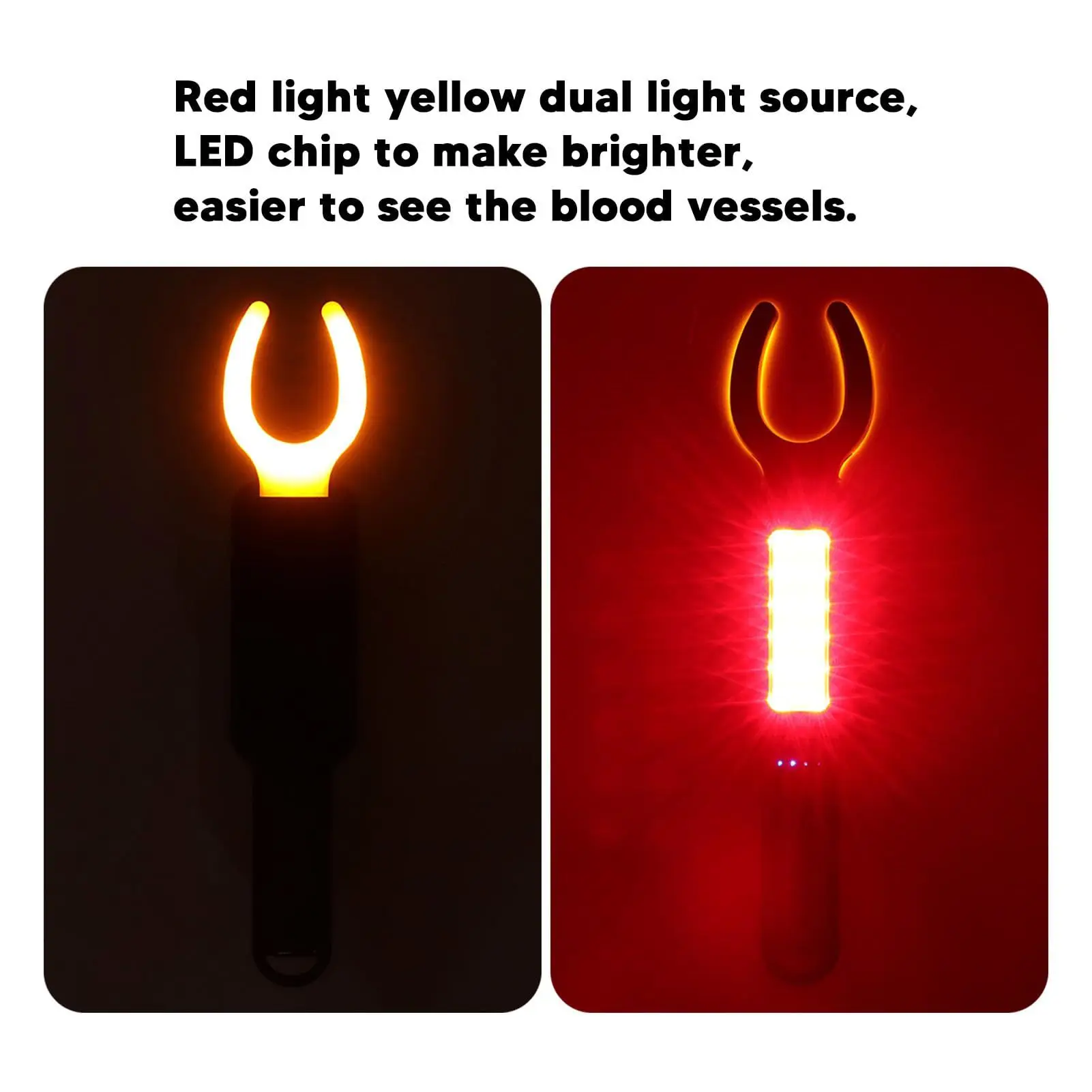 Портативный ручной прибор для обнаружения венозных сосудистых звездочек