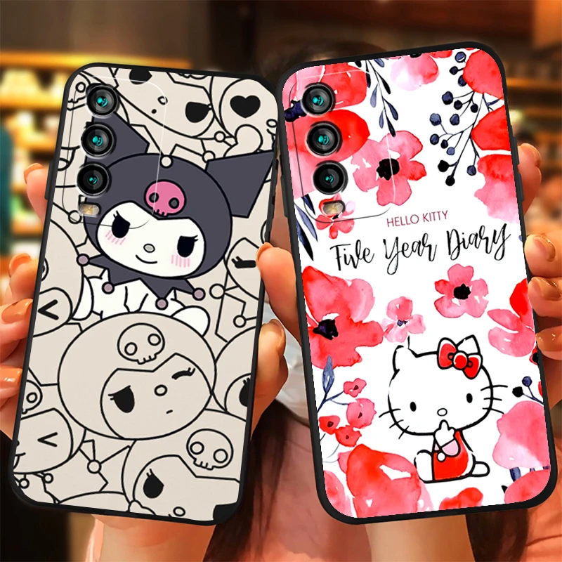 

Hello Kitty 2022 Phone Cases For Xiaomi Redmi 7 7A 9 9A 9T 8A 8 2021 7 8 Pro Note 8 9 Note 9T Cases Funda Soft TPU Carcasa