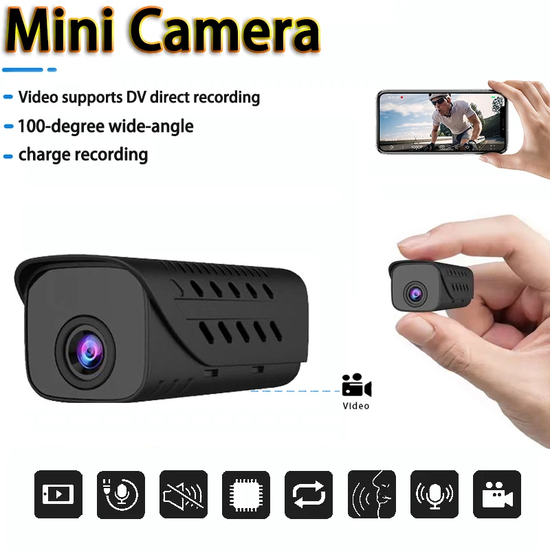 

Mini Camera Security Micro Cams De Vigilancia Smart Home DVR Espia Hiden Camcorder Action Small Video Escondidas Espion Recorder