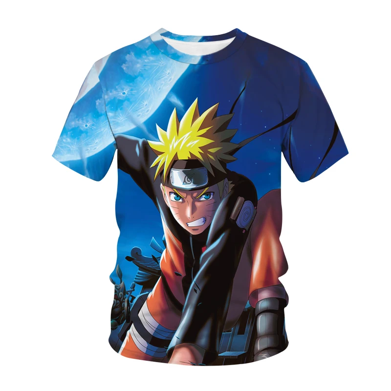 

Children Cartoon Nαruto T-shirt Kids Boys Girls Kids 3D Print T-shirt Kids Baby Top Clothes Harajuku T-shirt Clothes 4-14 years