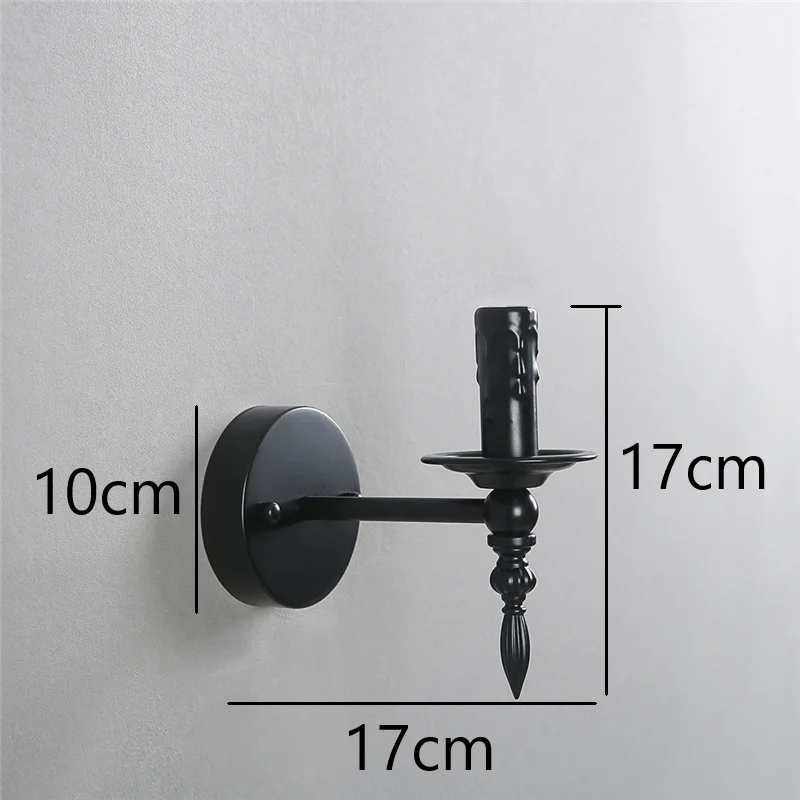 Настенные светильники Lava Corki, черные, скандинавский стиль