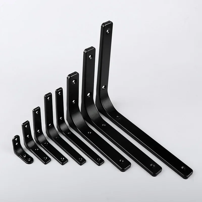 Утолщенный настенный L-образный фиксированный кронштейн из нержавеющей стали 1