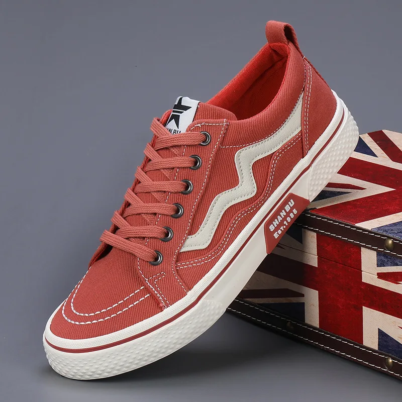 Low Canvas Solid Colors Shoes