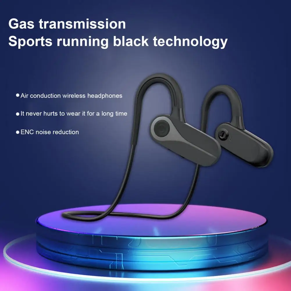 

Earbud Low Power Consumption Comfortable Bluetooth-compatible5.3 Stereo Sports Bone Conduction Earphone for Doing Sports