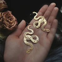 fashion vintage snake drop earrings women girls vintage drop earrings cute animals earrings jewelry jewelry gifts