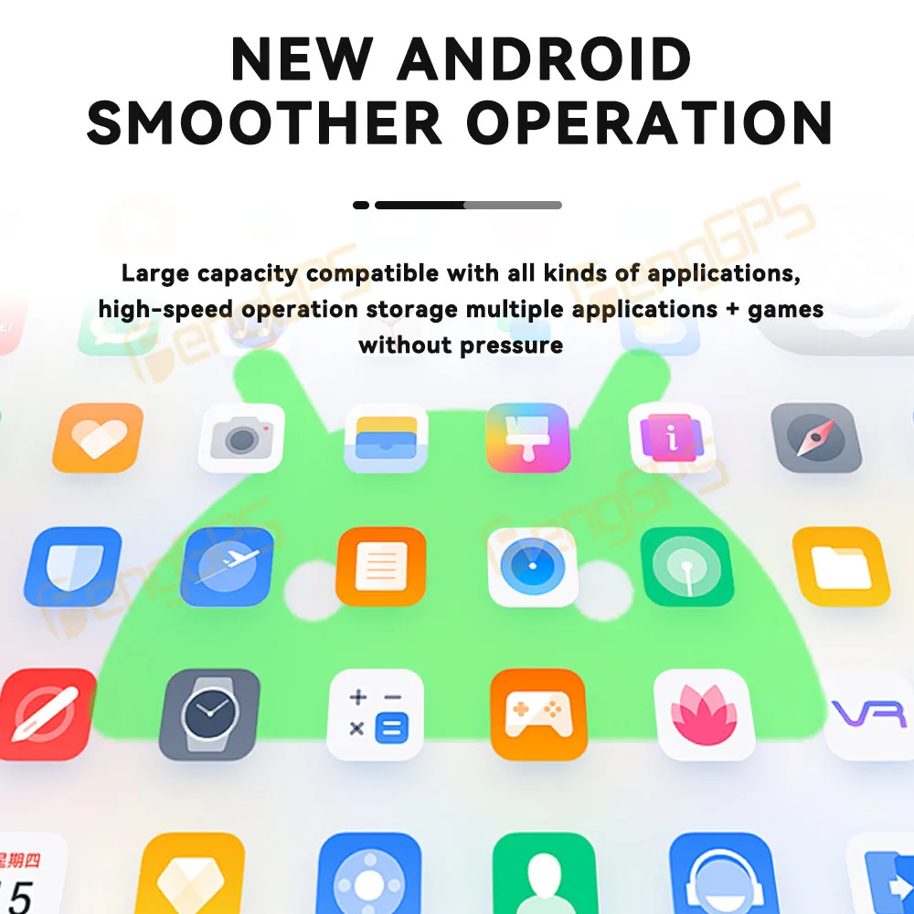 Автомобильный мультимедийный плеер со светодиодной подсветкой 8 дюйма GPS-радио