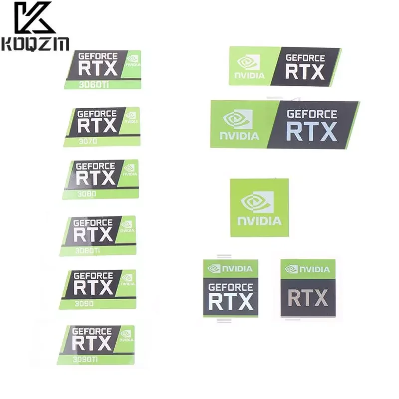

Наклейка для ноутбука RTX 3090TI 3080TI 3070 3060