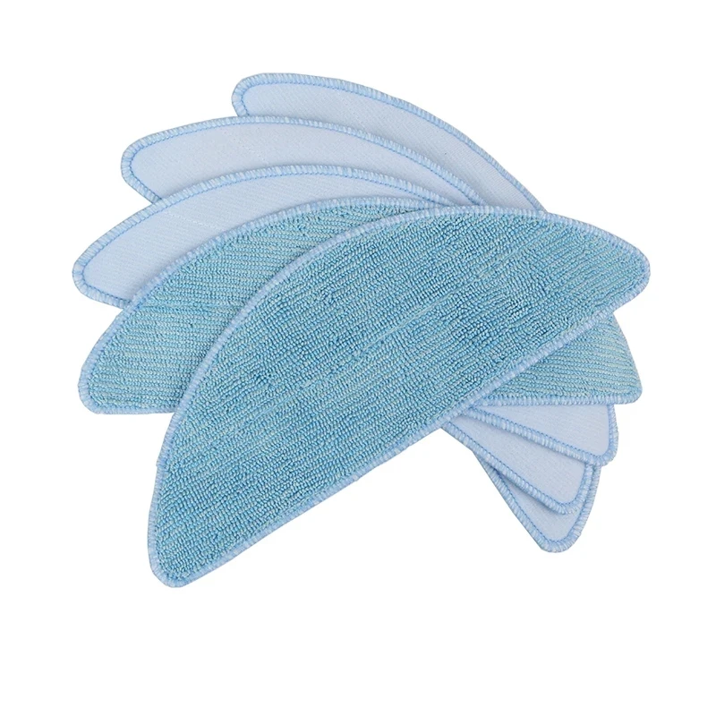 5pcs Robotic Vacuum Cleaners Mop Cloth for Puron PR10 Cleaner Parts Cleaning Rags Replacement